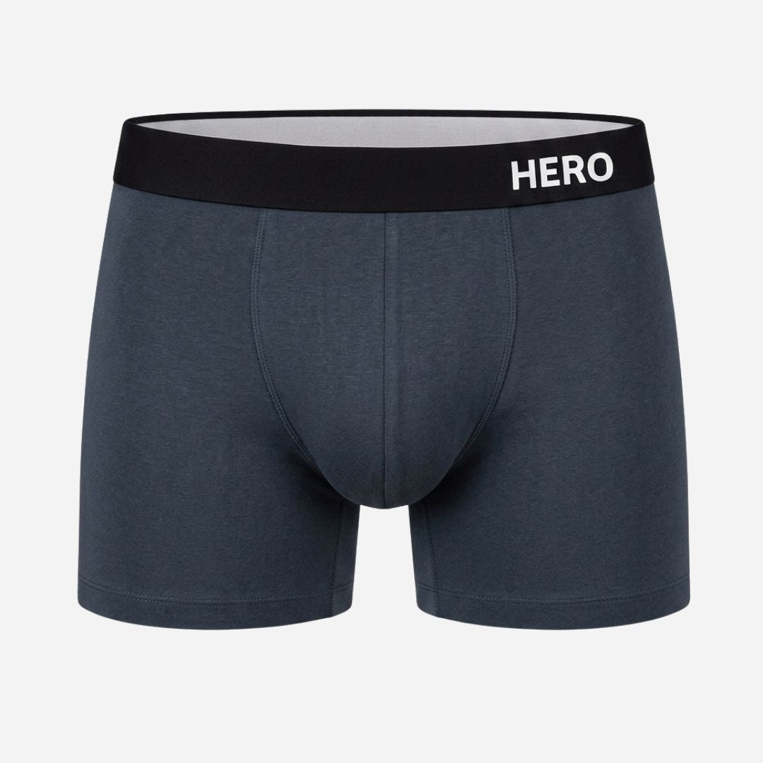 Blue Graphite Boxer Brief