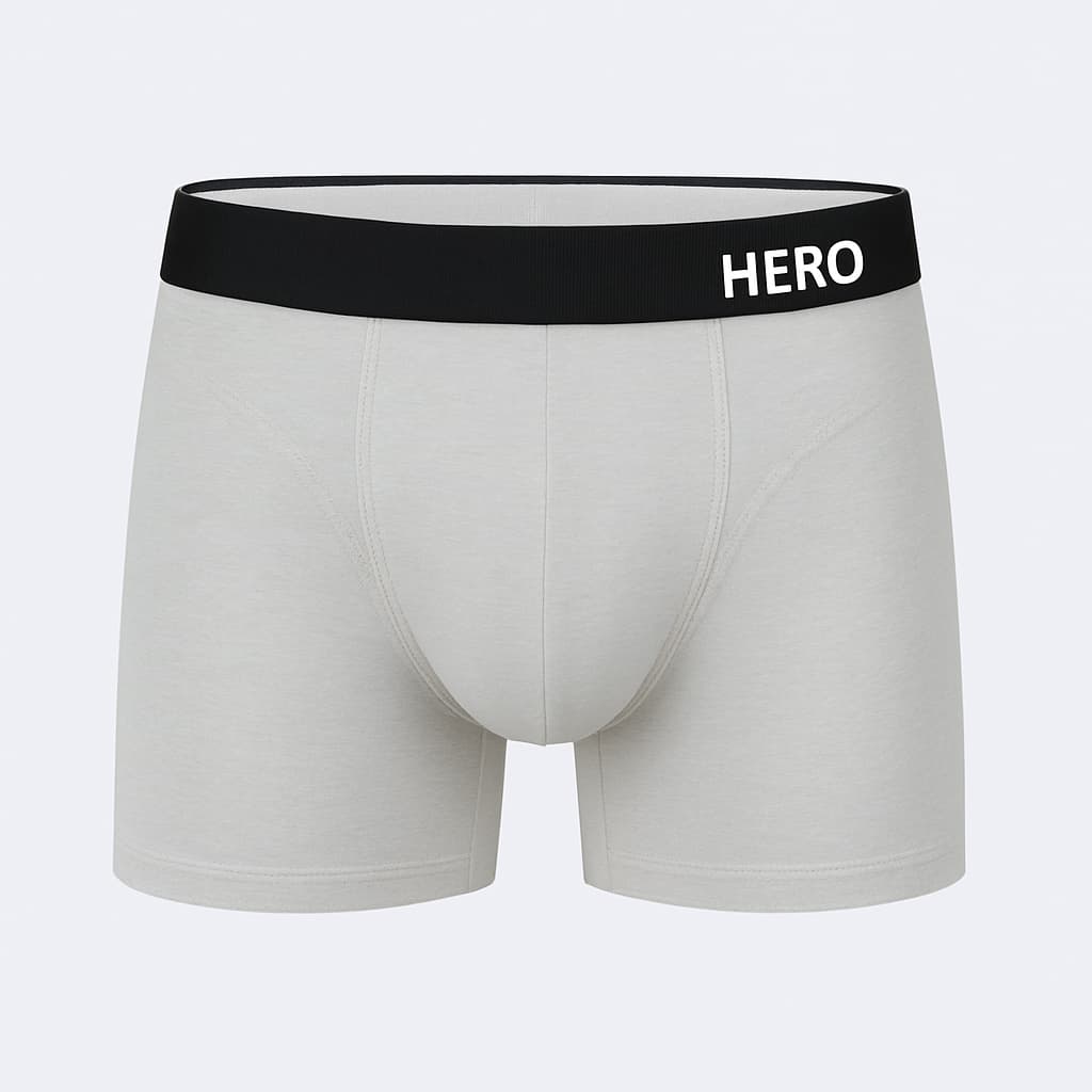 Cloud Grey Boxer Brief
