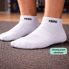 Sports Low Socks - Black 4 pary